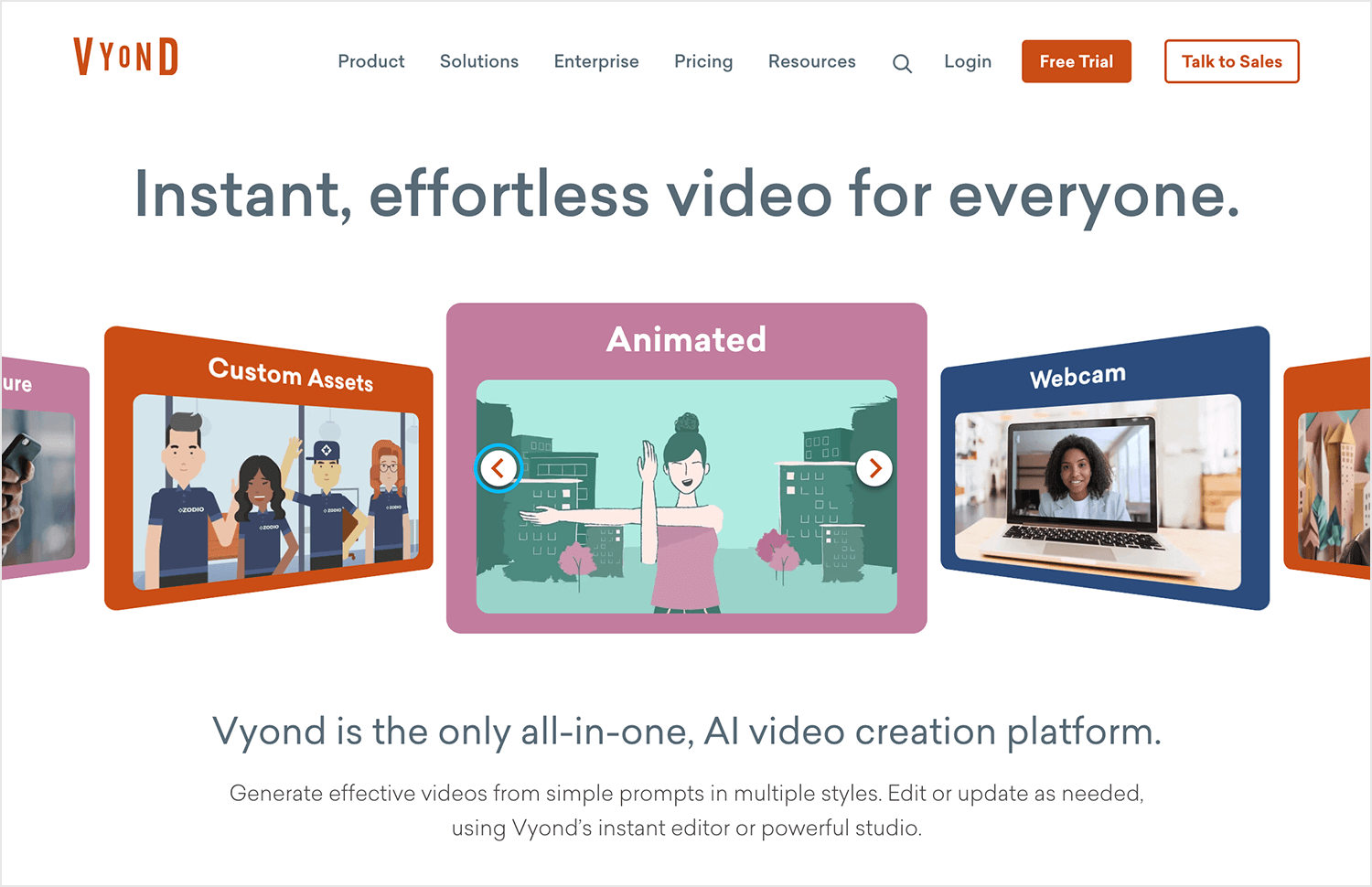 Animation apps for desktop - Vyond