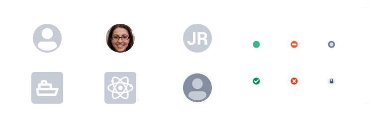 Atlaskit UI kit - avatar icons available