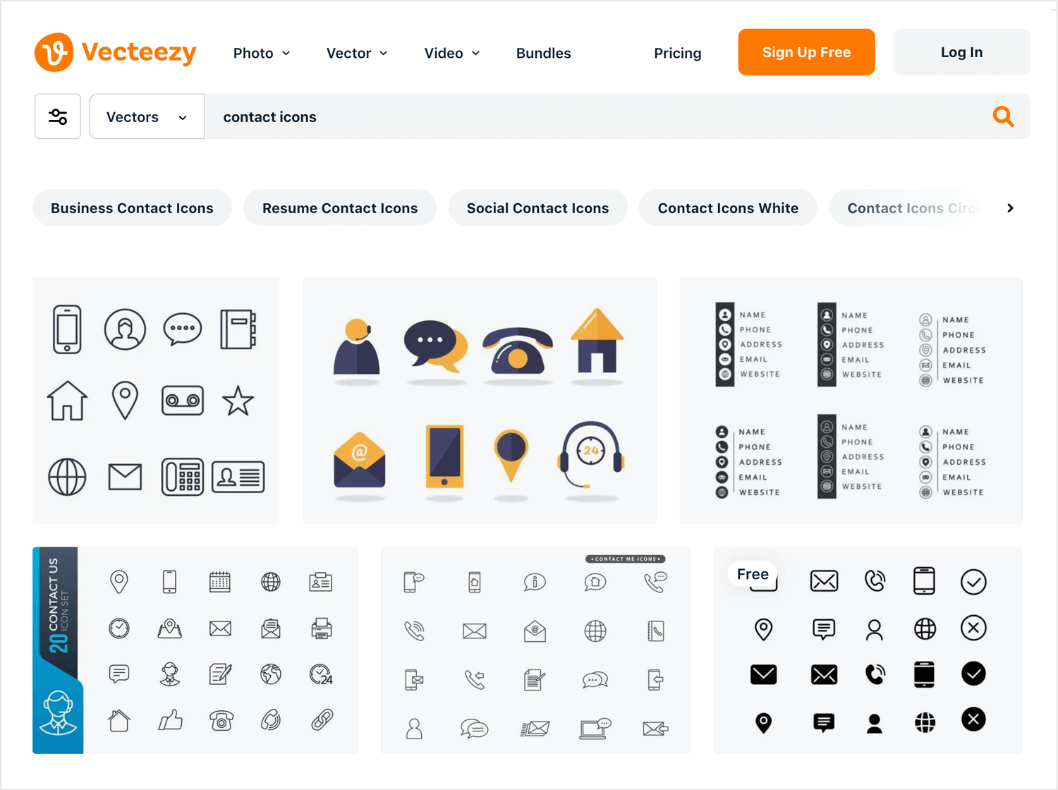 Free vector images - Vecteezy homepage