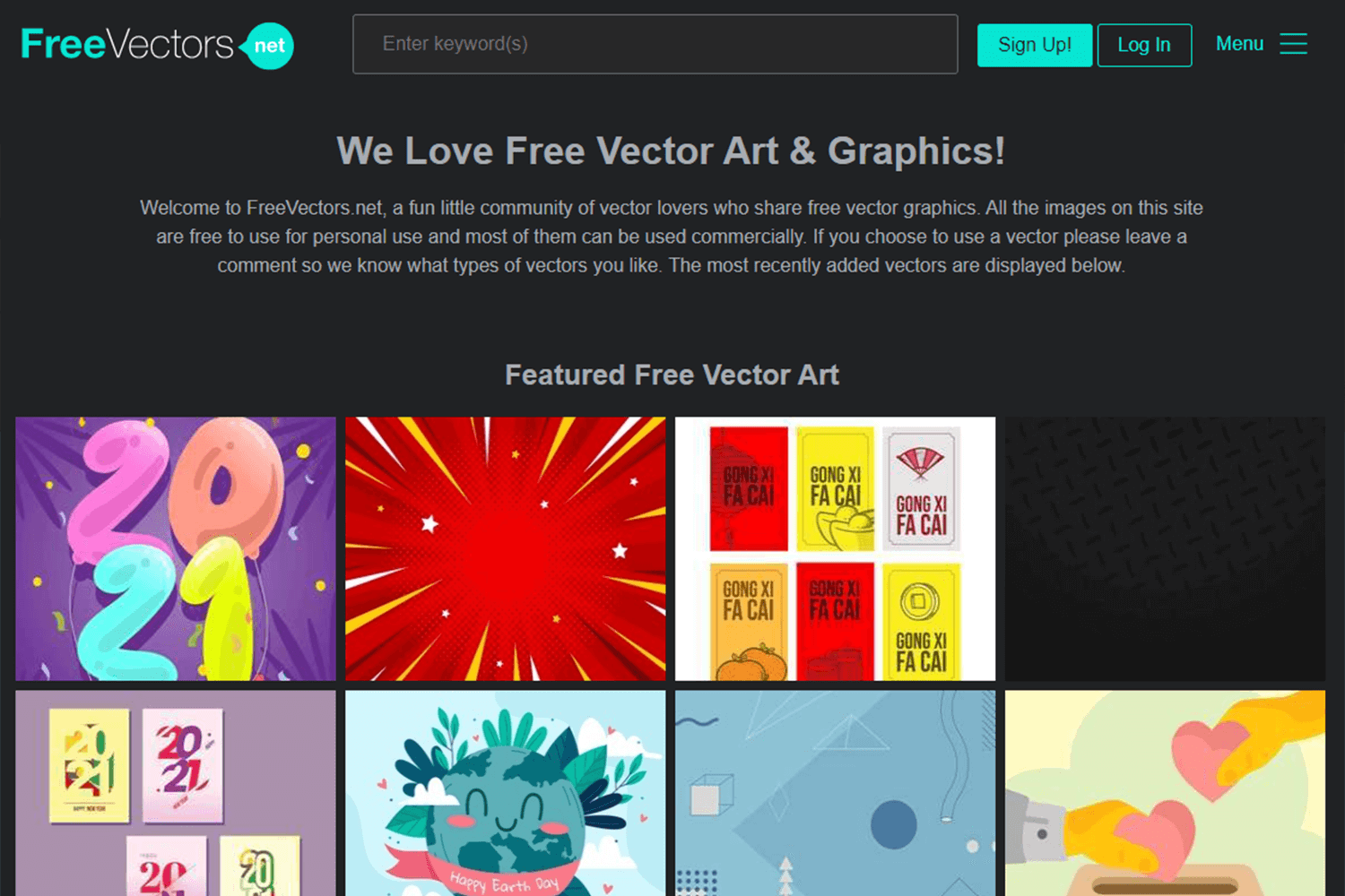 freevectors.net for images and illustrations that are free