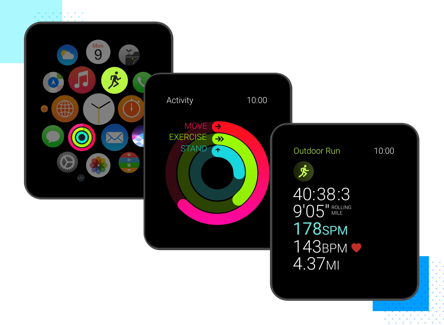 high fidelity prototype example apple watch app justinmind