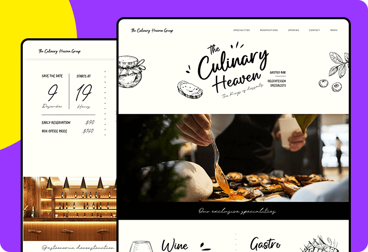 restaurant-landing-page