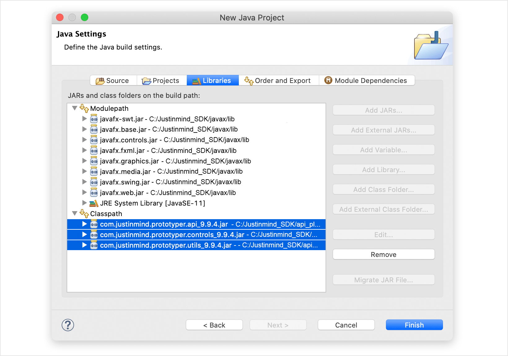 classpath-justinmindsdk