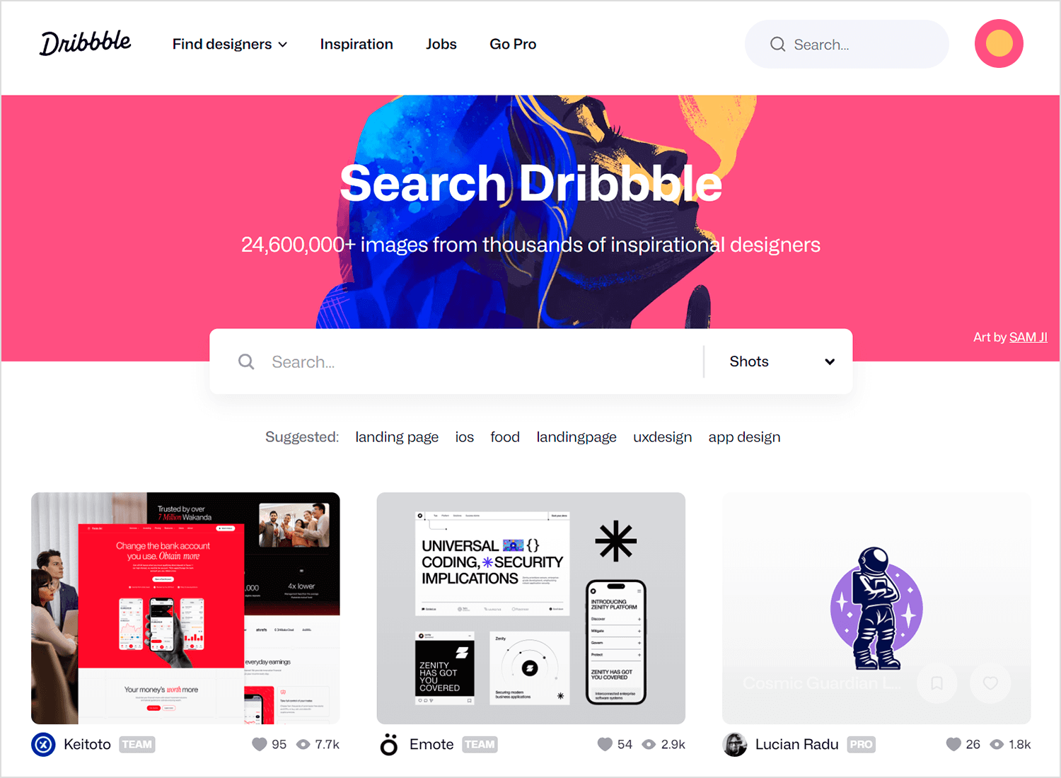 web-design-portfolio-site-dribble